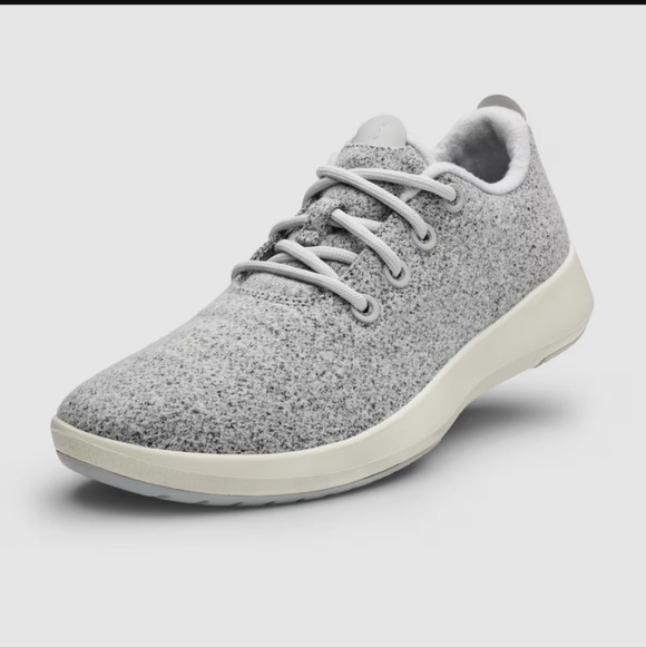 Allbirds Women’s Wool Runner Mizzles Gray Water-Repellent Sneakers Sz 9 New Gift - Picture 7 of 9